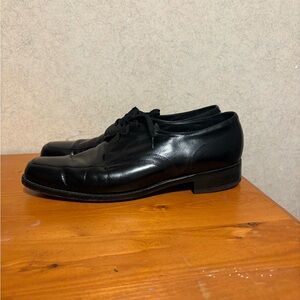 Florsheim Richfield Moc Toe Oxford men's dress shoes in black leather Size 10.5